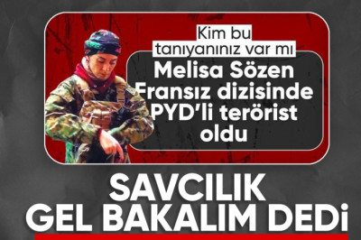 YPG/PYD'li teröristi canlandıran Melisa Sözen ifade verdi