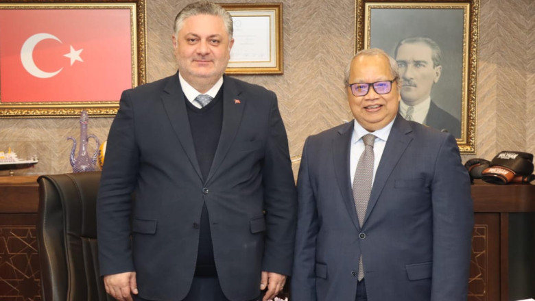 Başkonsolos Harsono’dan Başkan Gürel’e Ziyaret