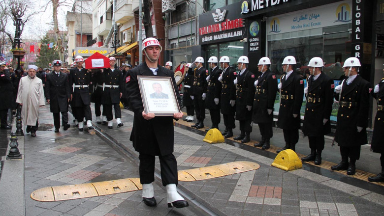 Kıbrıs Gazisi Askeri Törenle Uğurlandı