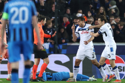 Club Brugge'ün Atalanta'yı yendiği maçta Halil Umut Meler'e büyük tepki