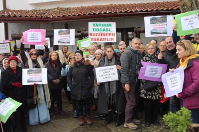Yalova Halkı, Güneyköy’deki Taş Ocağı Toplantısı’na Engel Oldu!