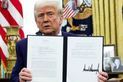 ABD Başkanı Trump, karşılıklı tarifelerle ilgili bir karara imza attı