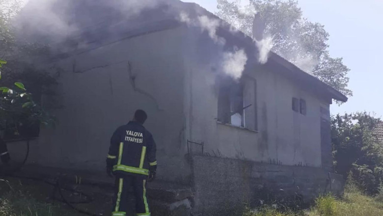 Yalova İtfaiyesinden Yoğun Mesai