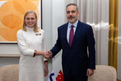 Dışişleri Bakanı Fidan, Finlandiyalı mevkidaşı ile görüştü