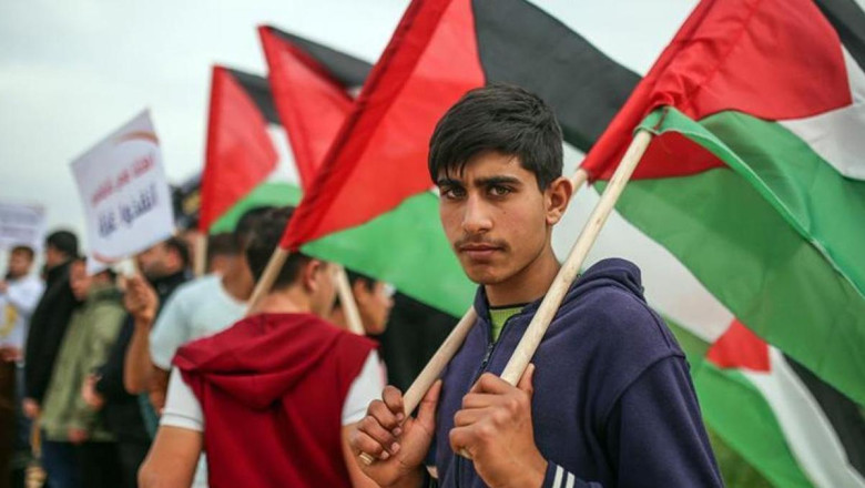 Gazzeliler'den net mesaj: Topraklarımızı terk etmeyeceğiz