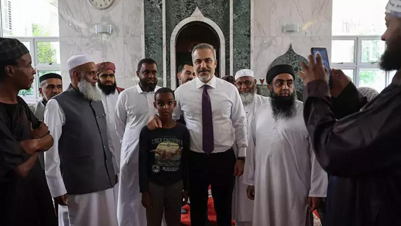 Dışişleri Bakanı Fidan'dan Güney Afrika'da cami ziyareti