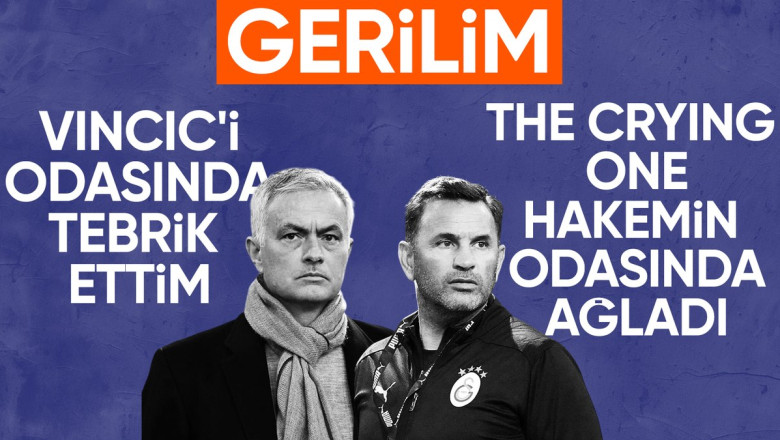 Derbi sonrası Jose Mourinho - Okan Buruk gerilimi!