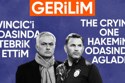 Derbi sonrası Jose Mourinho - Okan Buruk gerilimi!