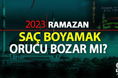 Diyanet bilgisi! Oruçluyken saç boyanır mı? Saç boyamak orucu bozar mı?