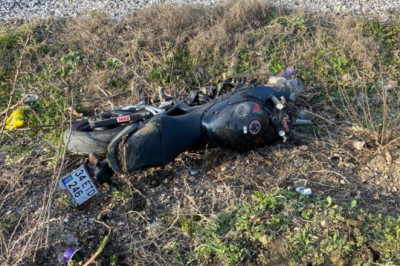 Çanakkale'de emanet aldığı motosikletle kaza yapan şahıs öldü