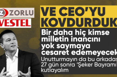 Zorlu Holding CEO'su Cem Köksal istifa etti