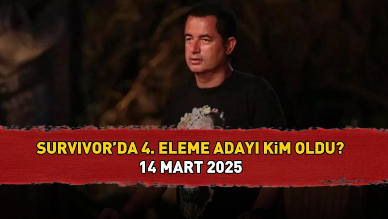 SURVİVOR 4. ELEME ADAYI 14 Mart 2025 | Survivor'da eleme adayı kim oldu, ödül oyununu kim kazandı?