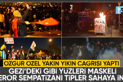 Saraçhane'de İmamoğlu protestoları: Polislere saldırdılar