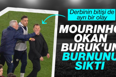 Fenerbahçe'de Jose Mourinho'dan Okan Buruk'a olay hareket