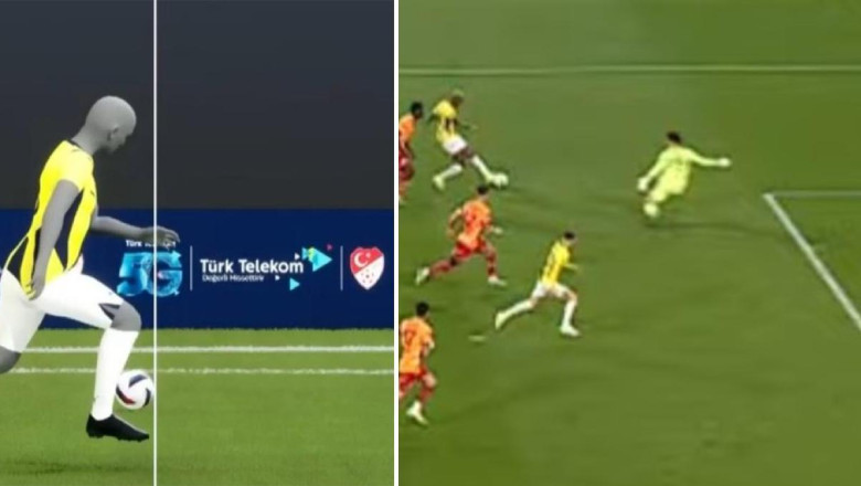 Fenerbahçe'de Szymanski'nin golü Galatasaray'ın tepkisini çekti | Yarı otomatik ofsayt sistemi golü verdi...