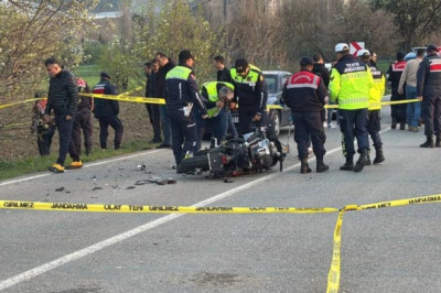 Bolu'da traktör ile motosiklet çarpıştı: 1 ölü