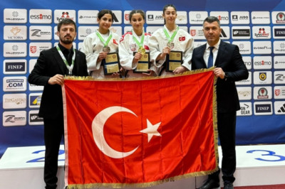 Milli judocular, Ümitler Avrupa Kupası'nda 3 madalya kazandı