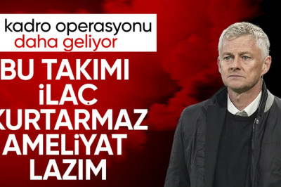 Ole Gunnar Solskjaer: Ameliyat lazım
