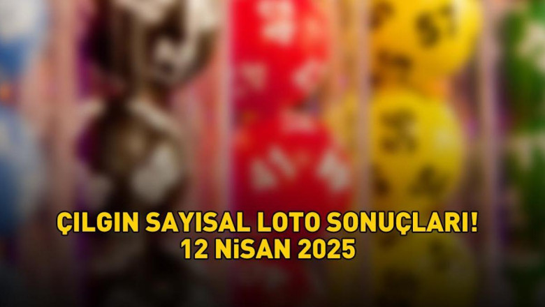 SON DAKİKA ÇILGIN SAYISAL LOTO SONUÇLARI AÇIKLANDI 12 NİSAN 2025 | Çılgın Sayısal Loto sonuçları nasıl öğrenilir? Sonuç sorgulama ekranı!