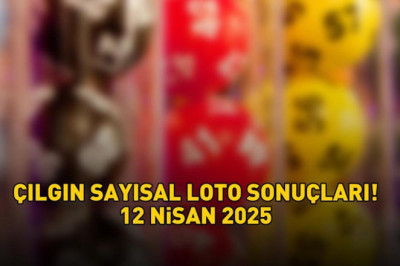 SON DAKİKA ÇILGIN SAYISAL LOTO SONUÇLARI AÇIKLANDI 12 NİSAN 2025 | Çılgın Sayısal Loto sonuçları nasıl öğrenilir? Sonuç sorgulama ekranı!