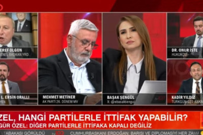 Canlı yayında 'Sayın Öcalan' tartışması