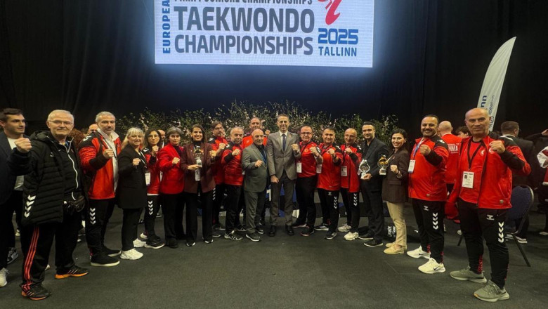 Türkiye Taekwondo'da erkeklerde Avrupa şampiyonu, kadınlarda ve genel sıralamada 2’nci oldu