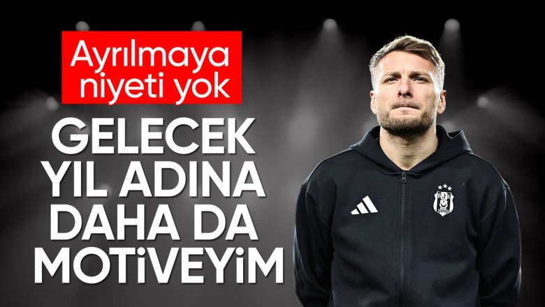 Ciro Immobile: Gelecek yıl adına daha da motiveyim