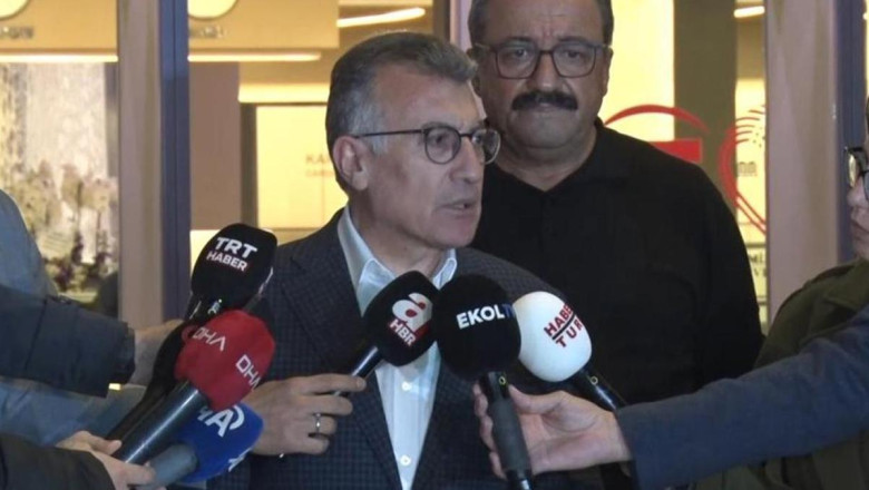 AK Parti Grup Başkanı Abdullah Güler, Sırrı Süreyya Önder'i hastanede ziyaret etti