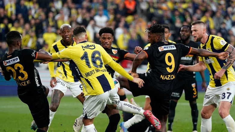 Fenerbahçe 3-3 Kayserispor Maç Özeti | Kanarya, şampiyonluk yarışında ağır yaralı