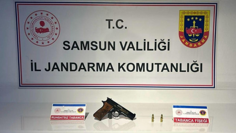Samsun’da silahla darbettiği kişiyi kaçırmaya çalışan zanlı yakalandı