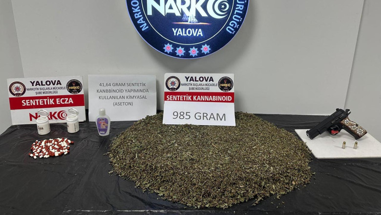 Yalova'da Madde Operasyonunda 2 Tutuklama