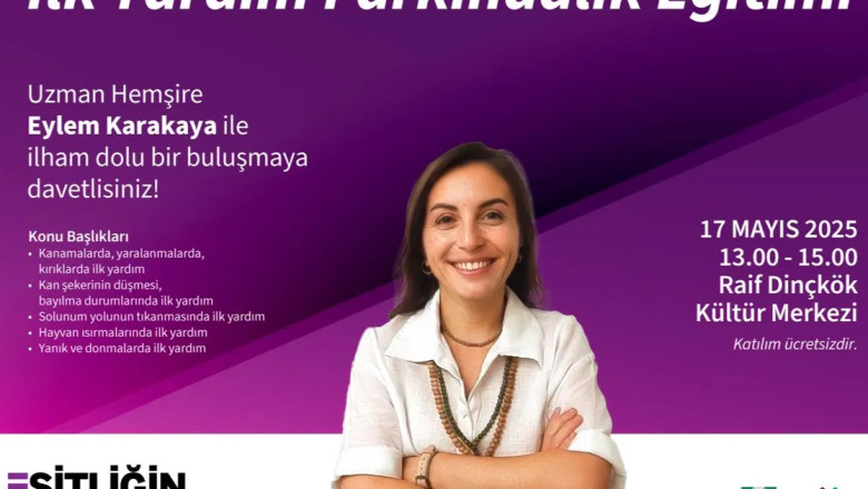 ‘Eşitliğin Kimyası’ projesi kapsamında İlk Yardım Farkındalık Eğitimi düzenlenecek