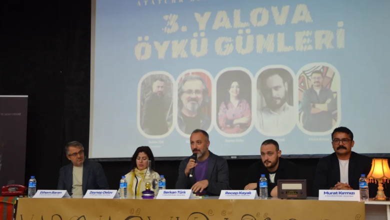 3. Yalova Öykü Günlerinde yazarlar öğrencilerle buluştu