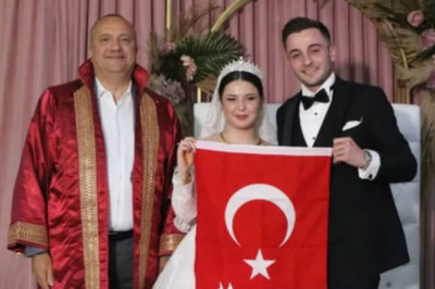 Başkan Kurt, Şevval ve Burhan çiftinin mutluluğuna ortak oldu