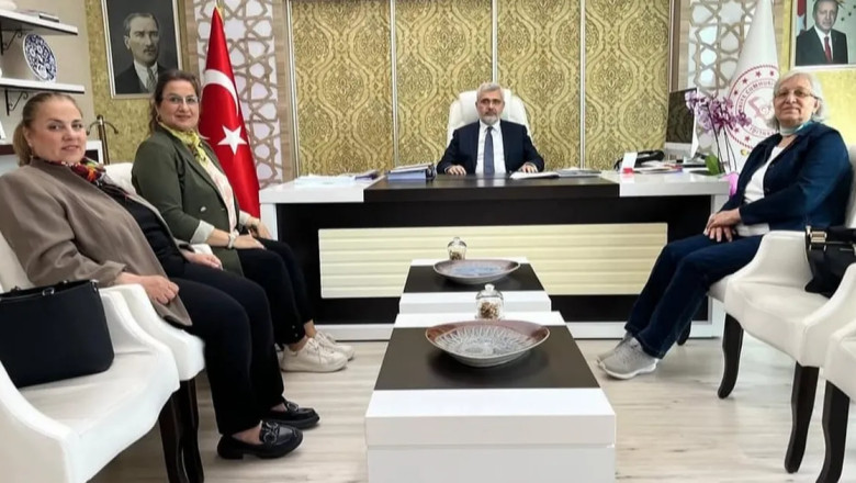 Yalova’da KAFTA-DER, Yılmaz’ı ziyaret etti