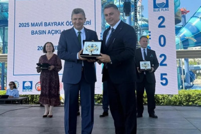 Kaytazdere Belediyesi’ne mavi bayrak ödülü
