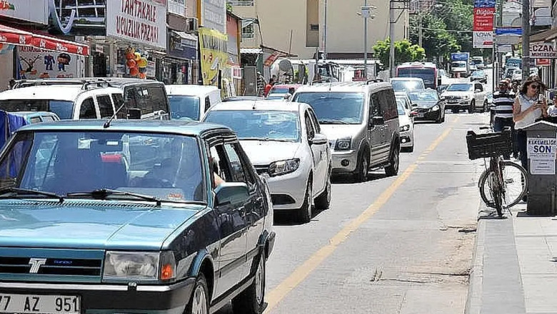 Yalova’da araç sayısı 94 bin’e çıktı