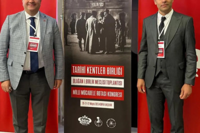 Başkan Avni Kurt Tarihi Kentler Birliği toplantısına katıldı
