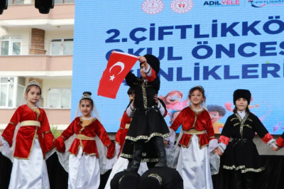 Çiftlikköy'de 2. Okul Öncesi Şenlikleri yapıldı