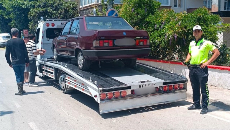 Yalova'da Drift Yapan Sürücüye 46 Bin Lira Ceza!