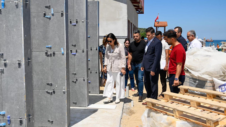 Vali Kaya, Kocadere Sahil Projesini inceledi