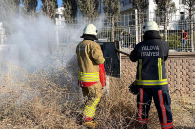 Yalova İtfaiyesi Gece-Gündüz Görev Başında