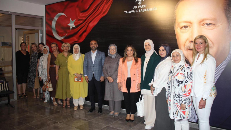 AK Parti Kadın Kollarından İl Başkanı Umut Güçlü’ye Ziyaret