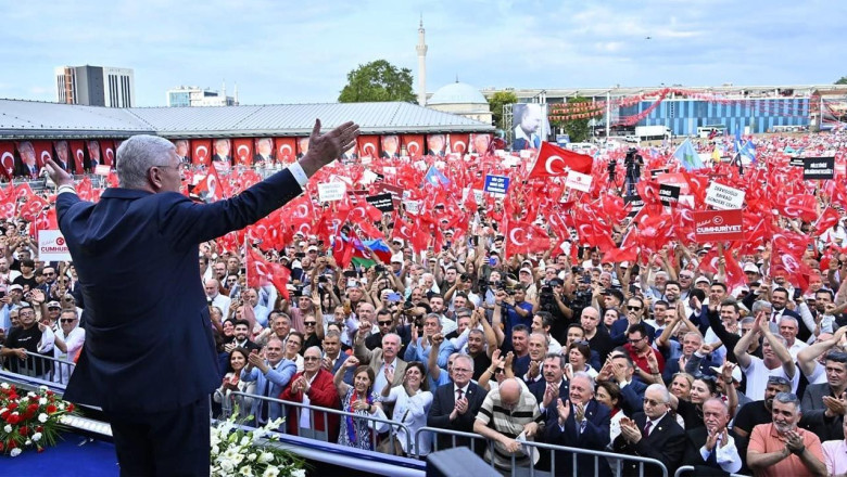 İyi Parti’nin ‘Birinci Vazifen’ Mitingine Katıldılar