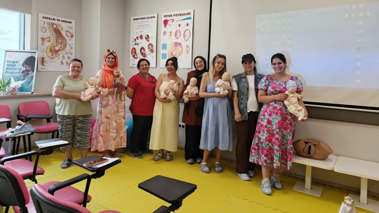 Anne Adaylarına Özel Gebe Okulu’nda Destek ve Bilinçlendirme Programı Tamamlandı