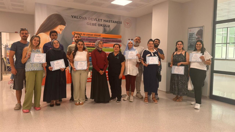 Eşli Gebe Okulu Eğitimi Yoğun İlgi Gördü