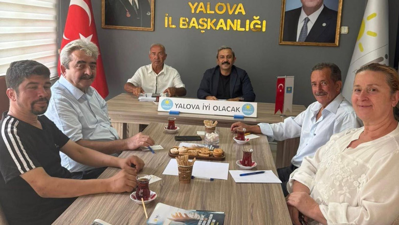 İYİ Parti Yalova İl Başkanlığı’ndan Kongre Süreci Toplantısı