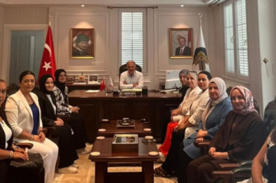 AK Parti Termal İlçe Kadın Kolları’ndan Başkan Acar’a Ziyaret