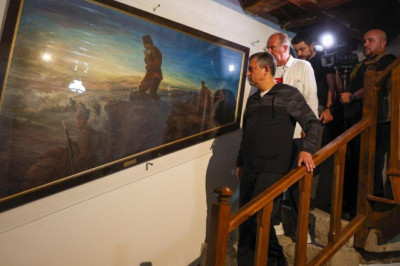 Özel ve İnce, Zafer Yolu'ndan Kocatepe'ye Yürüdü