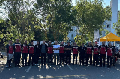 Motosiklet Tutkunları Türk Bayrağıyla Şehri Turlayacak